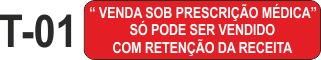 Etiqueta em couche na medida 40x10mm  T-01