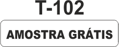 Etiqueta em couche na medida 40x10mm  T-102