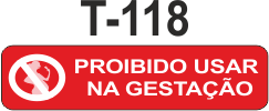 Etiqueta em couche na medida 40x10mm  T-118