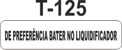 Etiqueta em couche na medida 40x10mm  T-125