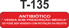 Etiqueta em couche na medida 40x10mm  T-135