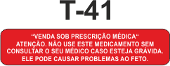Etiqueta em couche na medida 40x10mm  T-41