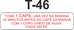 Etiqueta em couche na medida 40x10mm  T-46