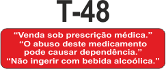 Etiqueta em couche na medida 40x10mm  T-48