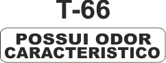 Etiqueta em couche na medida 40x10mm  T-66