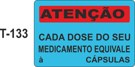 Etiqueta em couche na medida 60x40mm  T-133