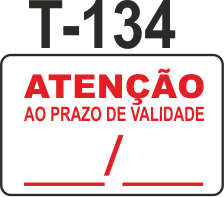 Etiqueta em couche na medida 15x25mm  T-134
