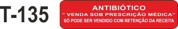 Etiqueta em couche na medida 40x10mm  T-135