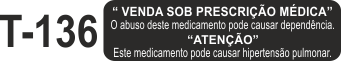 Etiqueta em couche na medida 40x10mm  T-136
