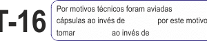 Etiqueta em couche na medida 40x10mm  T-16
