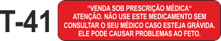 Etiqueta em couche na medida 40x10mm  T-41