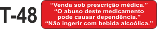 Etiqueta em couche na medida 40x10mm  T-48