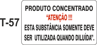 Etiqueta em couche na medida 50x30mm  T-57
