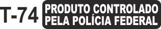 Etiqueta em couche na medida 40x10mm  T-74