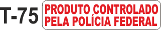 Etiqueta em couche na medida 40x10mm  T-75
