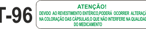 Etiqueta em couche na medida 40x10mm  T-96